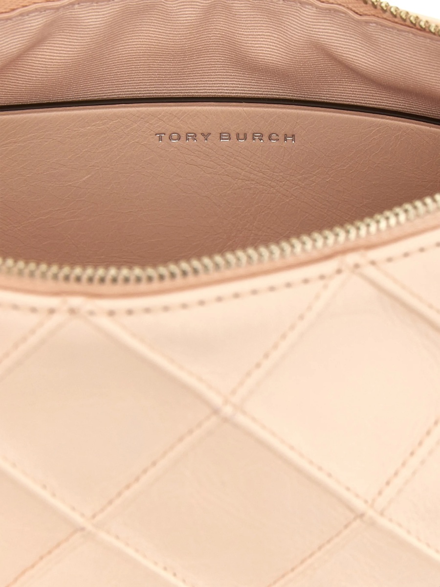 Geanta de umar Tory Burch fleming roz din piele - Img 4