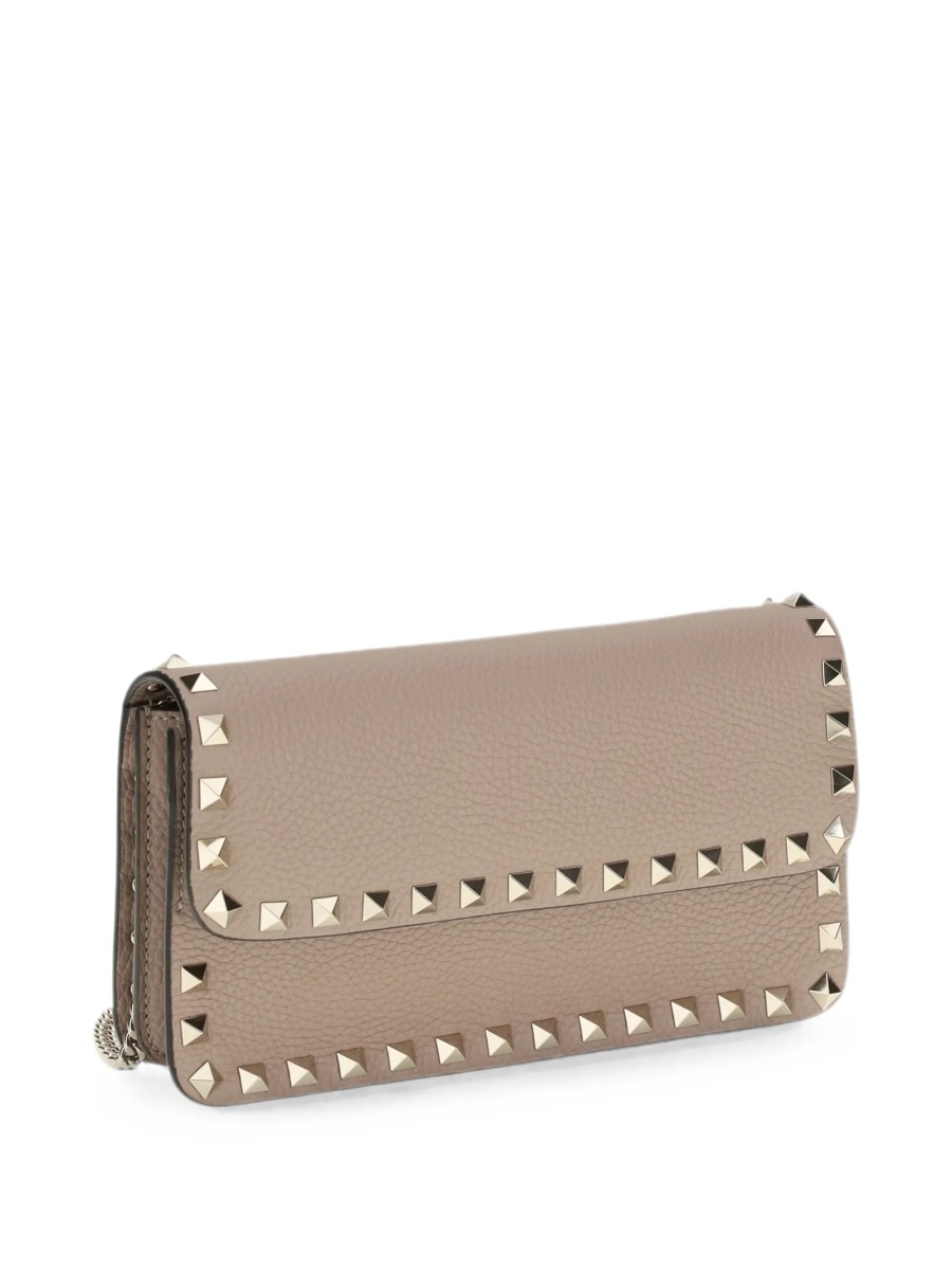 Geanta de umar Valentino Garavani Rockstud neutra din piele - Img 3