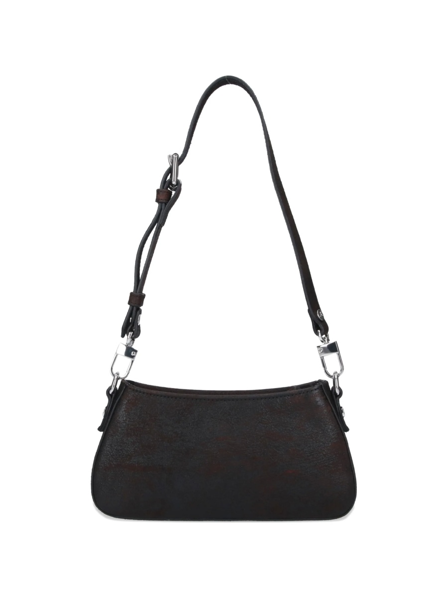 Geanta de umar Vivienne Westwood maro din piele - Img 2