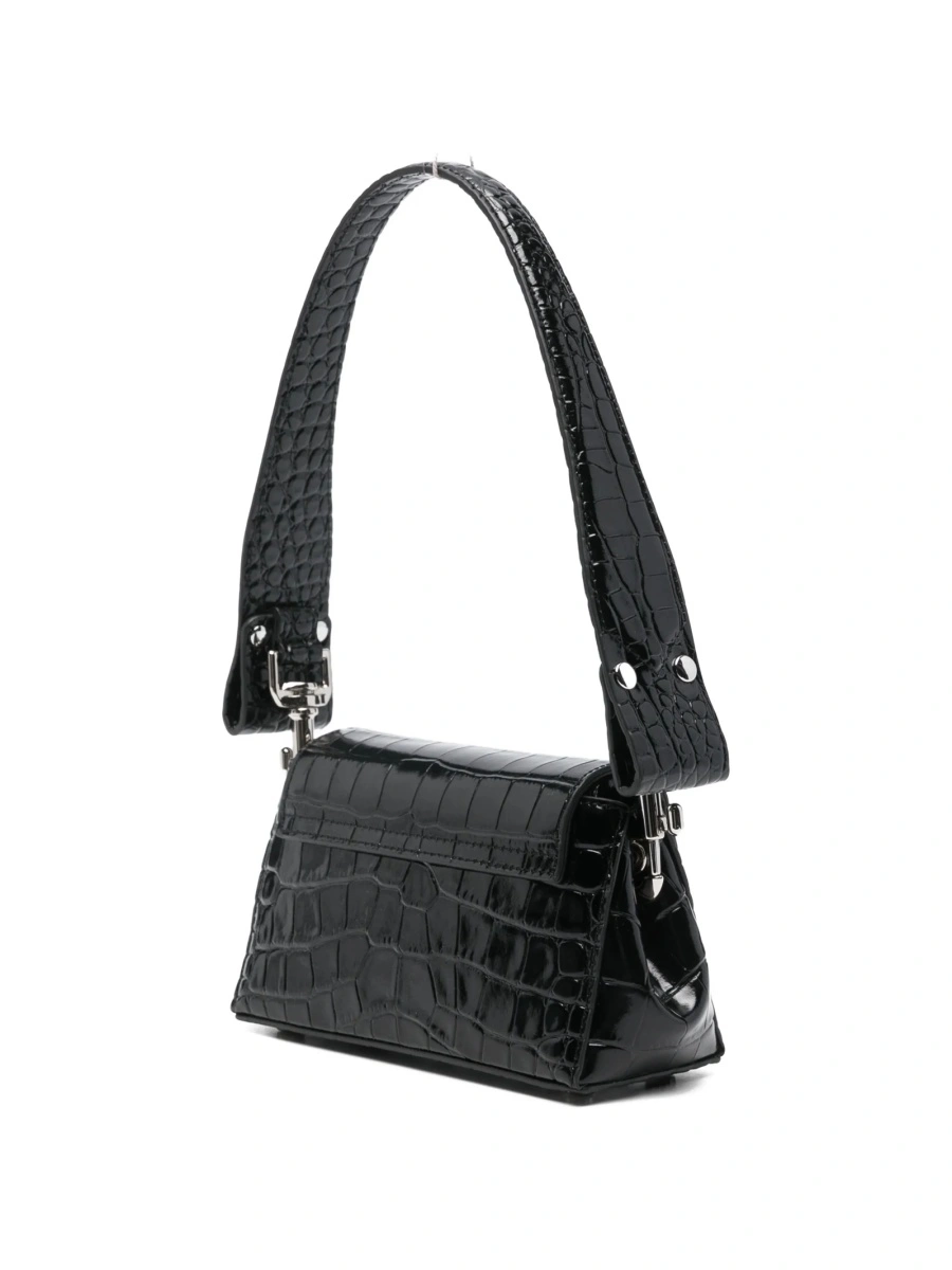 Geanta de umar Vivienne Westwood neagra din piele - Img 3