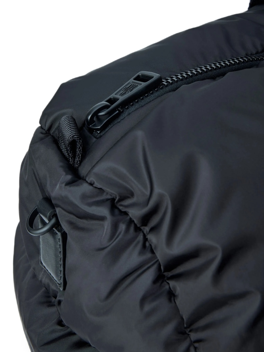 Geanta de voiaj Moncler neagra din nylon - Img 3