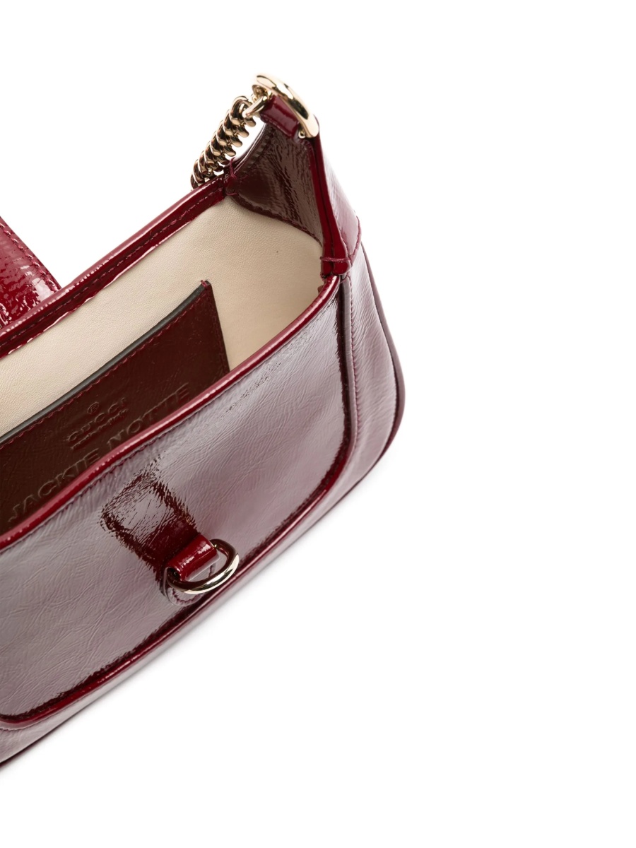Geanta mini Gucci rosie din piele - Img 5