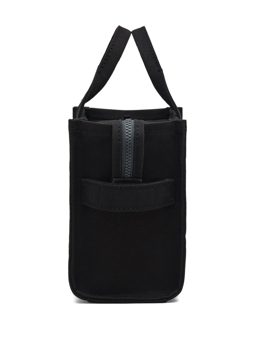 Geanta mini Marc Jacobs neagra din bumbac - Img 5