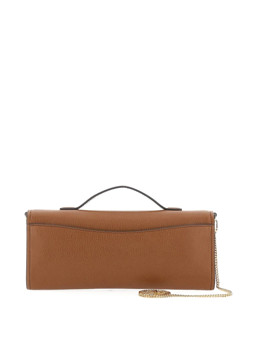 Geanta plic Michael Kors 'Hamilton' maro din piele - Img 4