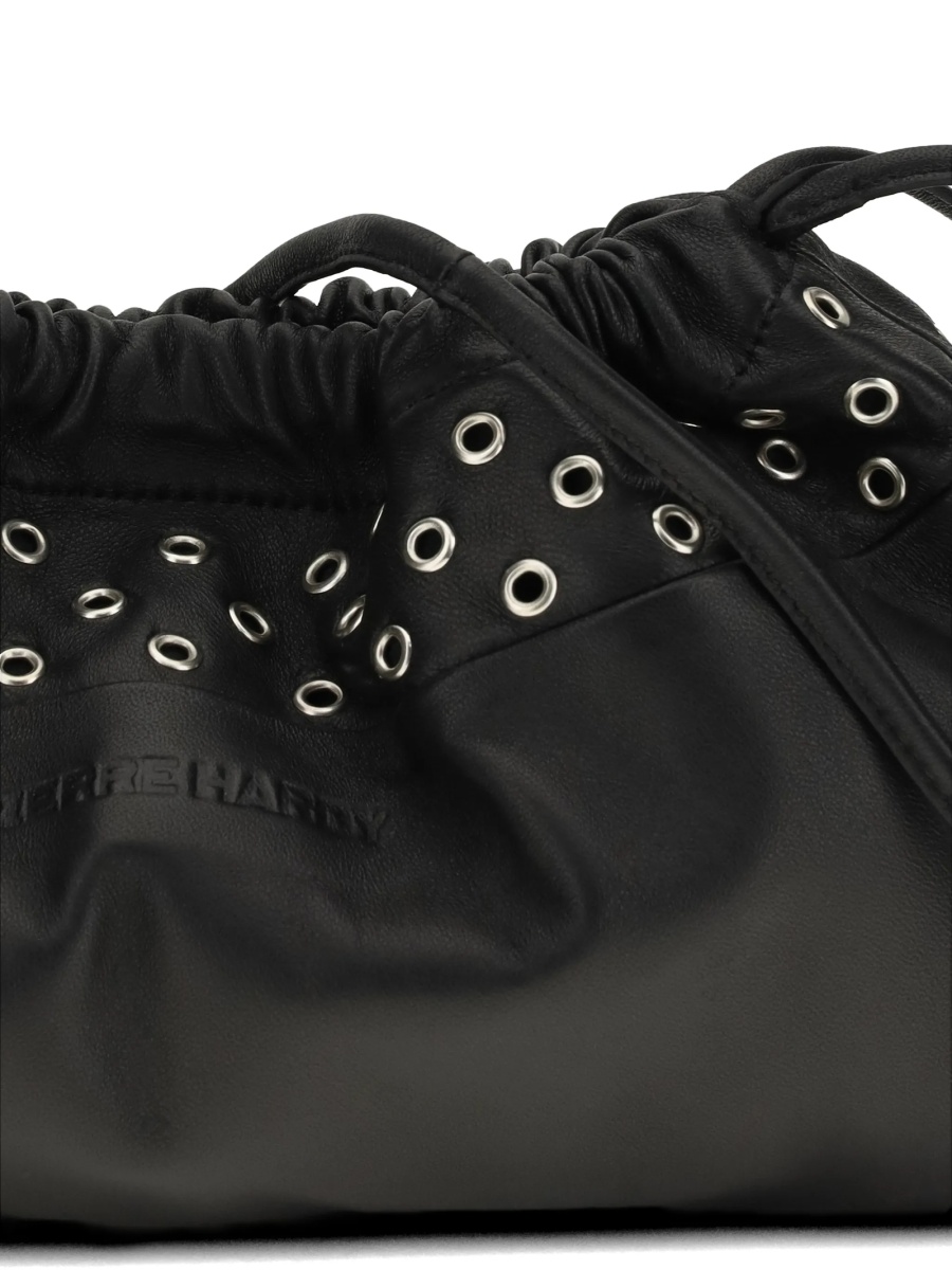 Geanta plic PIERRE HARDY neagra din piele - Img 3