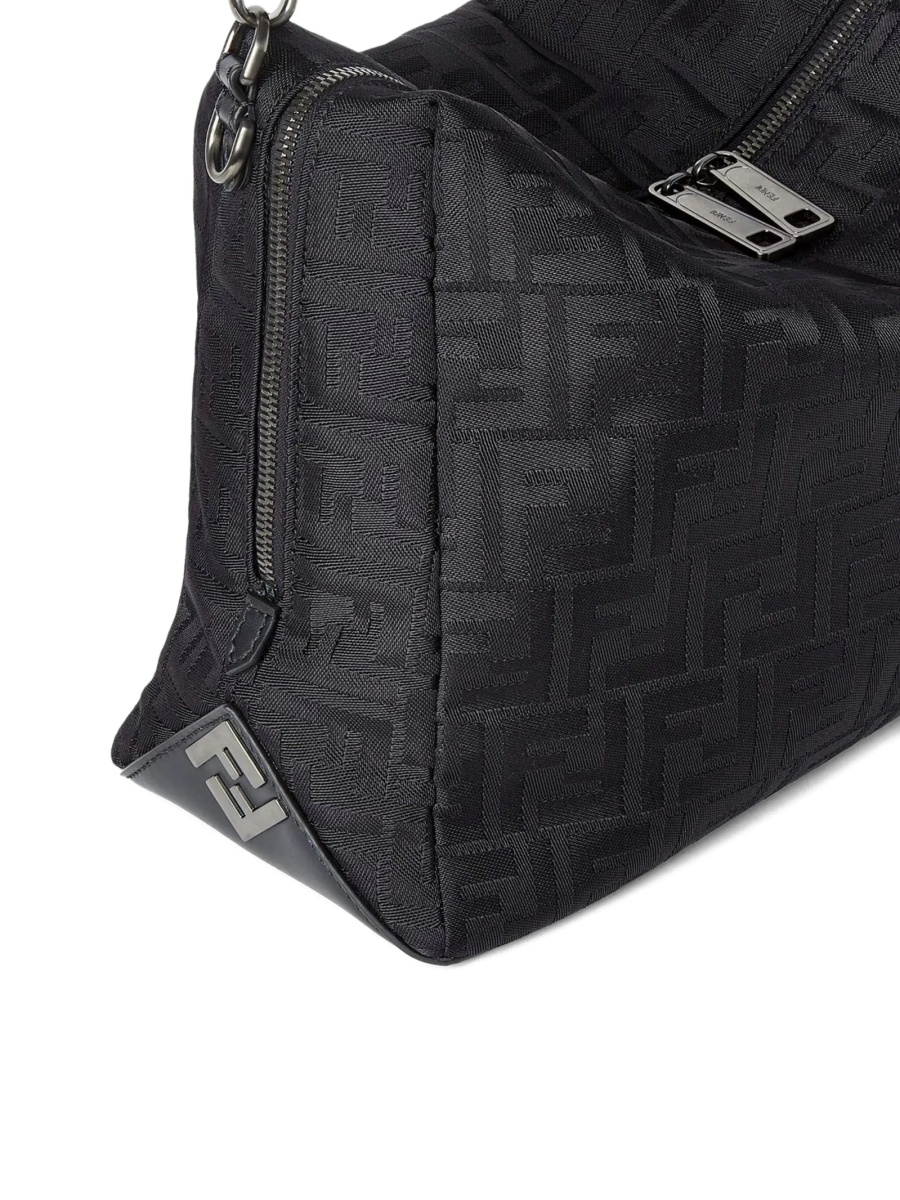 Geanta tip postas Fendi neagra - Img 4