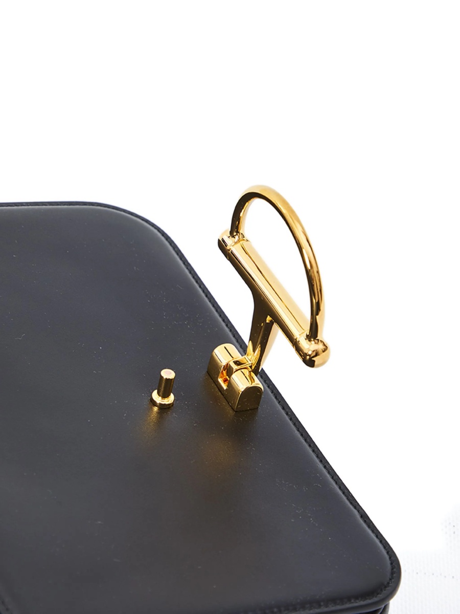 Geanta tip postas Gucci neagra - Img 4