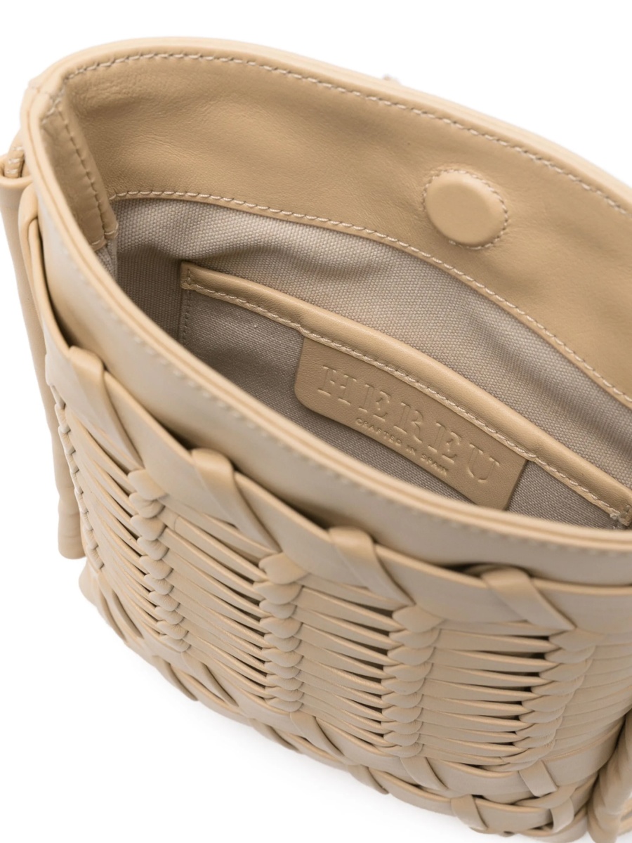 Geanta tip postas HEREU neutra din piele - Img 5