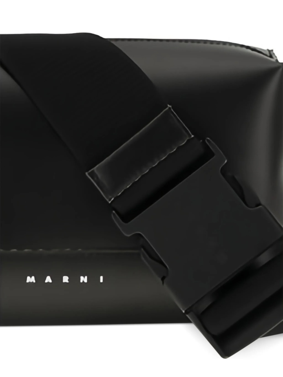 Geanta tip postas Marni neagra - Img 4