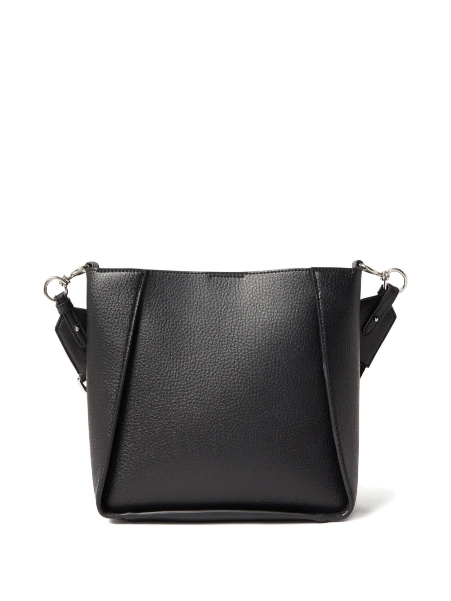 Geanta tip postas Stella McCartney neagra din poliamida - Img 2