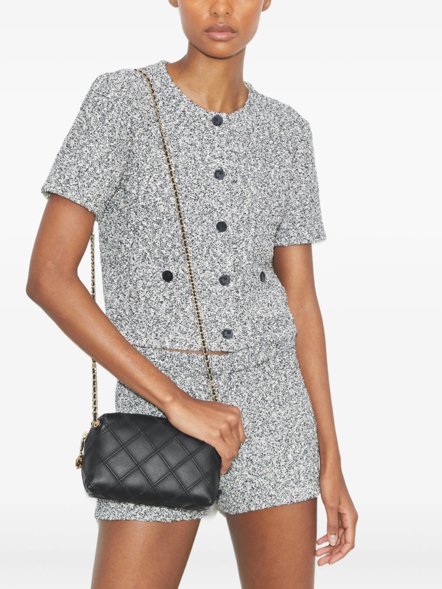 Geanta tip postas Tory Burch fleming neagra din piele - Img 2