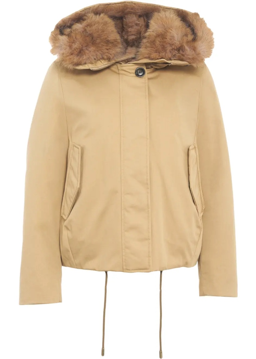 Geci Parka with detachable fur trim - Img 3