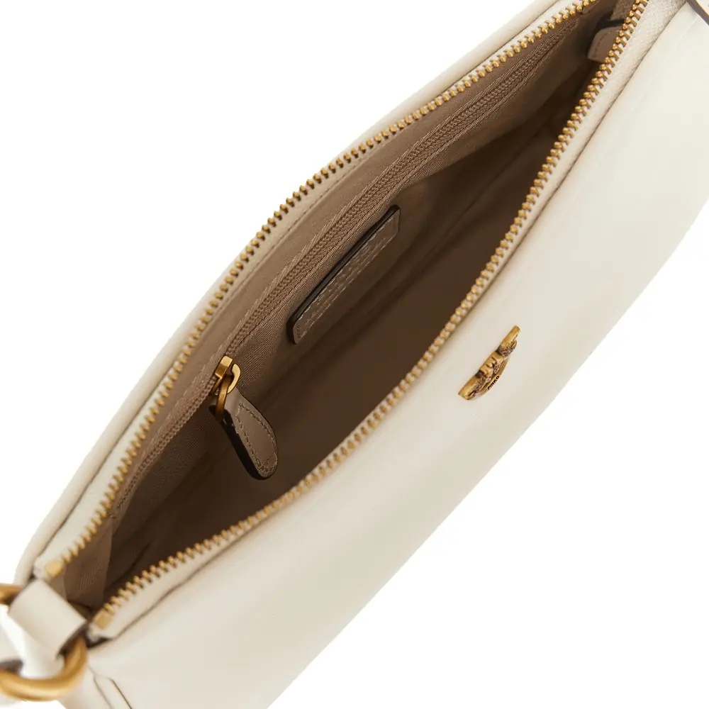 Genti Leather mini baguette bag - Img 3