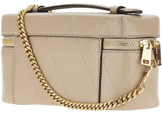 Genti Quilted leather 'Charlie' beauty case bag - Img 2
