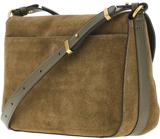 Genti Suede leather medium Love Bag Satchel bag - Img 2