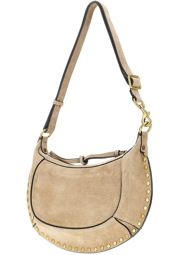 Genti Suede leather Oskan Moon bag - Img 2