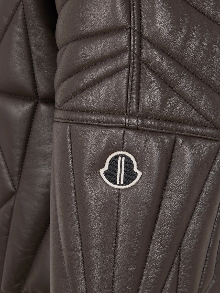 Geocamo leather Jacket Moncler + Rick Owens - Img 3