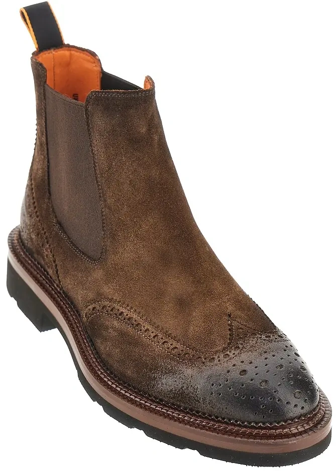 Ghete Suede leather Chelsea boots - Img 2