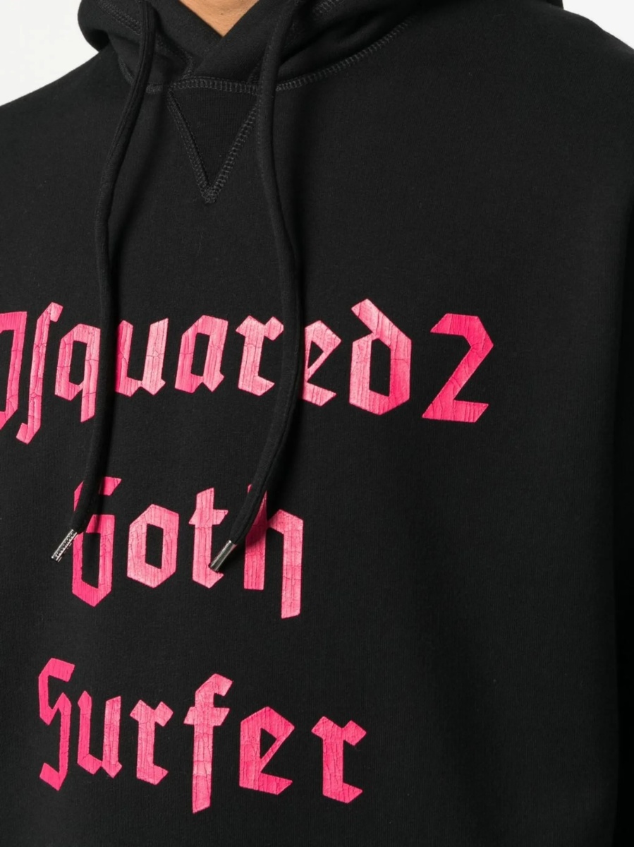 Hanorac DSQUARED2 negru - Img 5