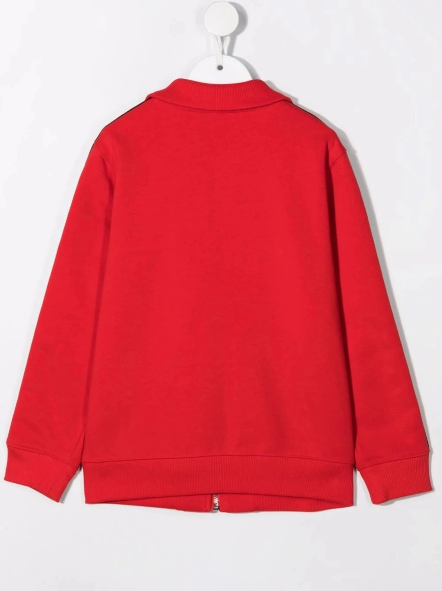 Hanorac Givenchy rosu din polyester si bumbac - Img 2