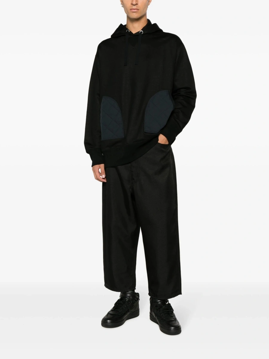 Hanorac JUNYA WATANABE negru din bumbac - Img 2