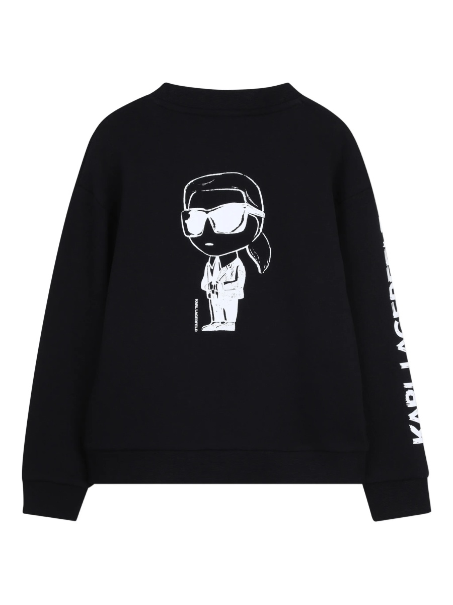 Hanorac Karl Lagerfeld negru - Img 2