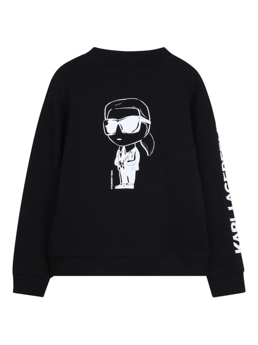 Hanorac Karl Lagerfeld negru - Img 2