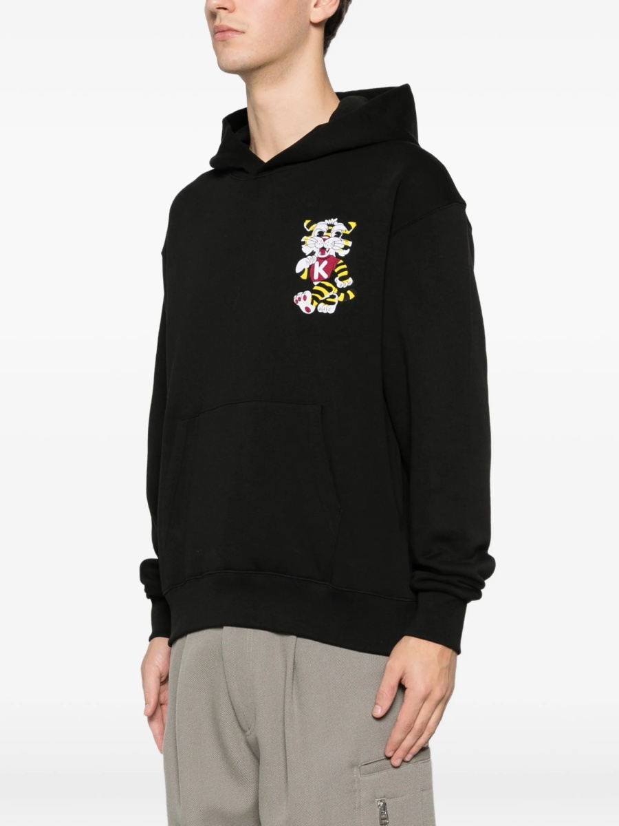 Hanorac Kenzo negru din bumbac - Img 3