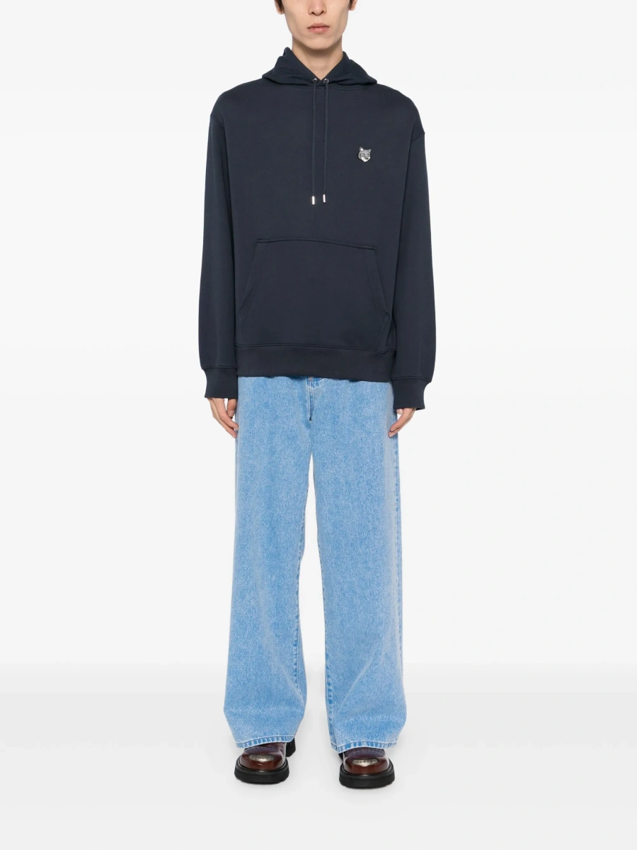 Hanorac MAISON KITSUNÉ albastru - Img 2
