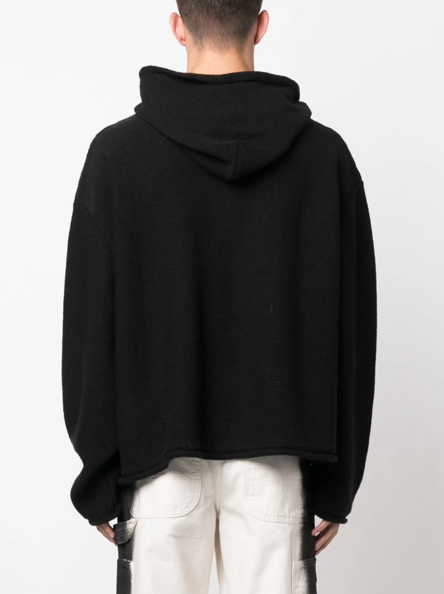 Hanorac MM6 Maison Margiela negru - Img 4