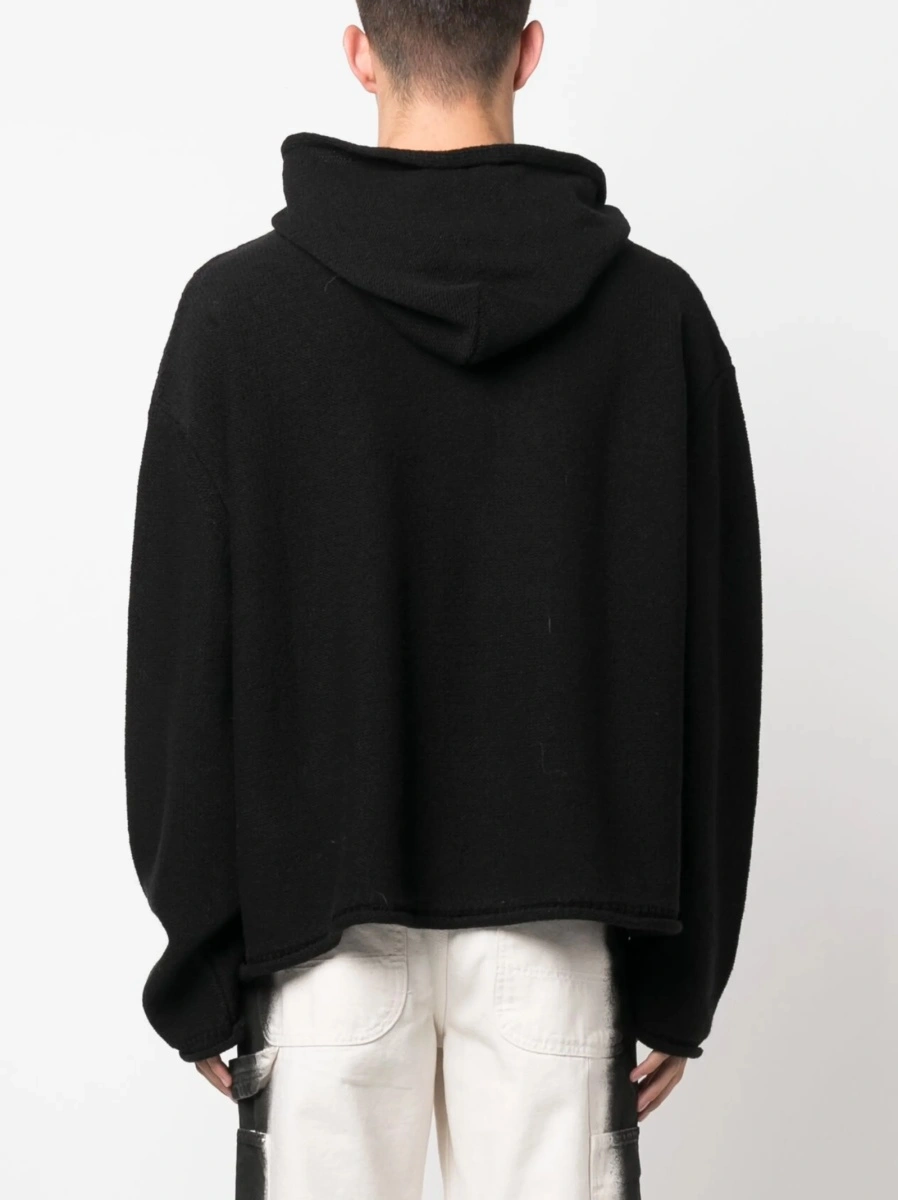 Hanorac MM6 Maison Margiela negru - Img 4