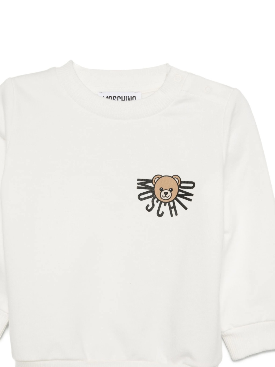 Hanorac Moschino alb - Img 2