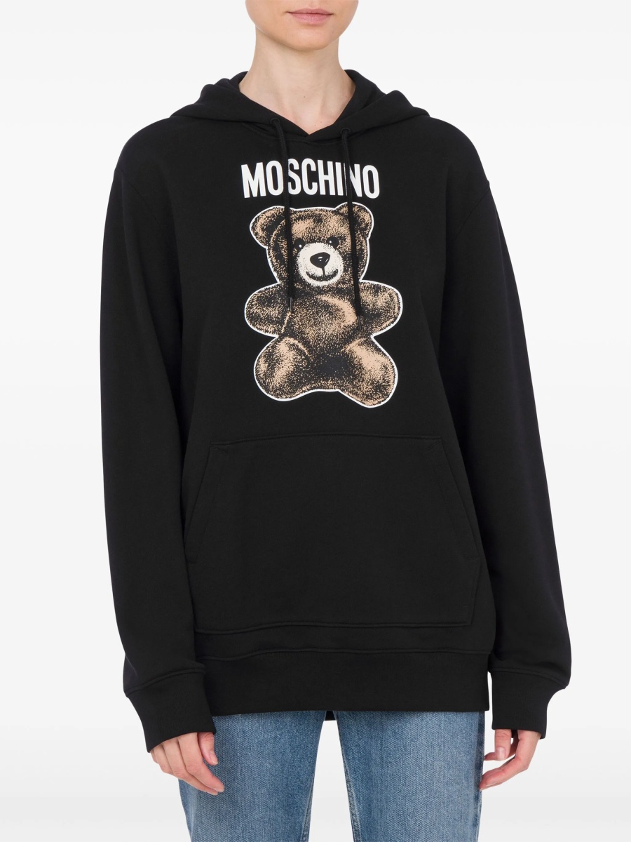 Hanorac Moschino negru - Img 2