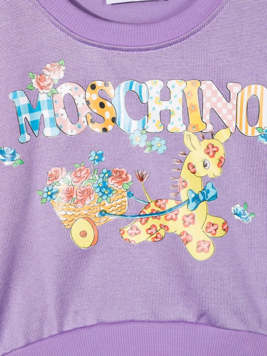 Hanorac Moschino violet - Img 3