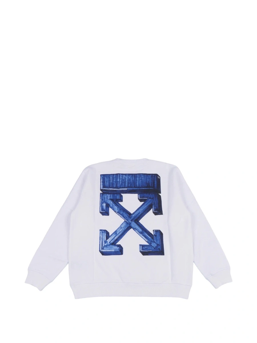 Hanorac Off-White alb - Img 2