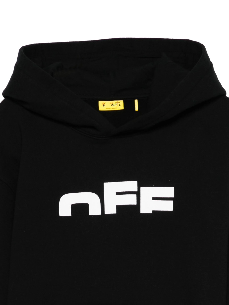 Hanorac Off-White negru - Img 3