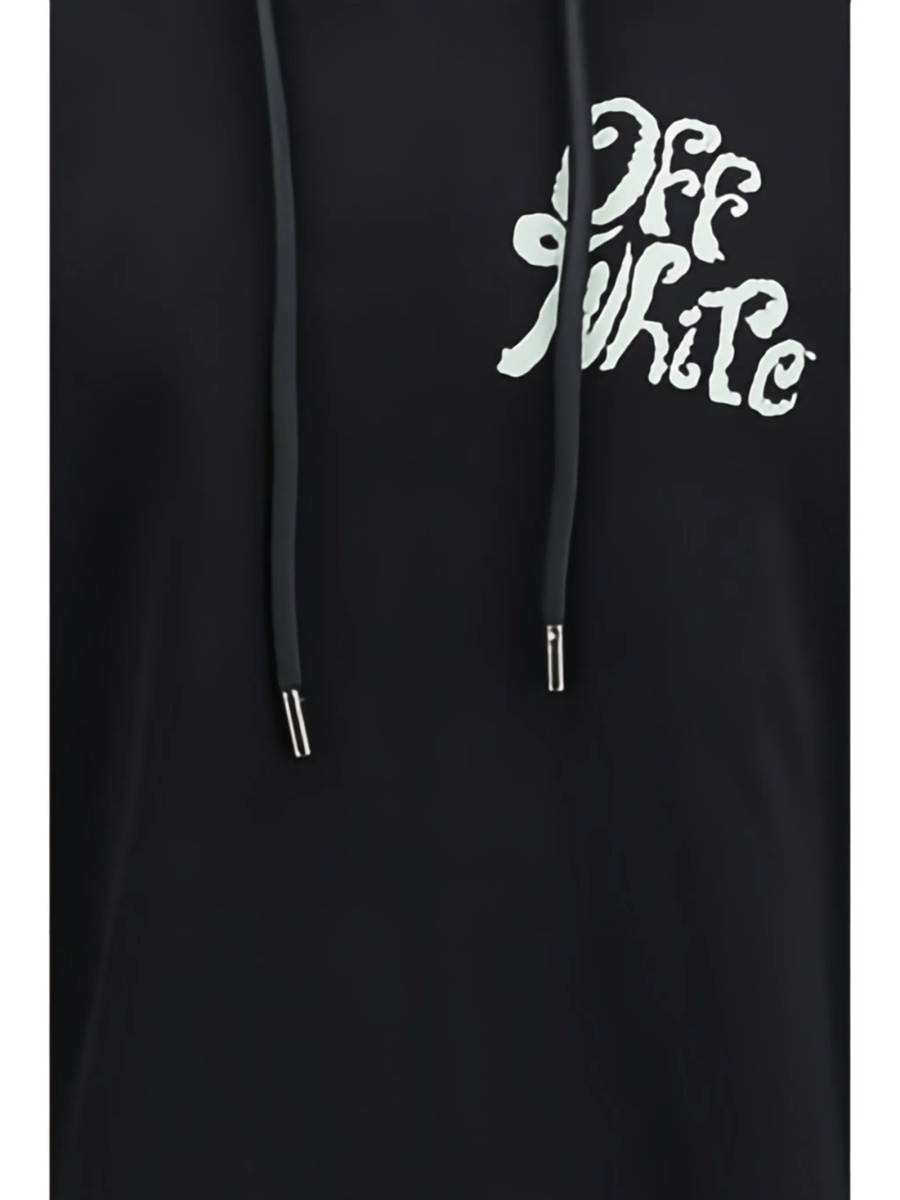 Hanorac Off-White negru - Img 3