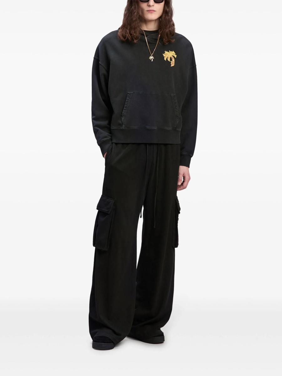 Hanorac Palm Angels negru - Img 2