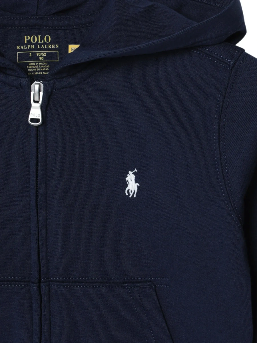 Hanorac Ralph Lauren albastru din bumbac - Img 5