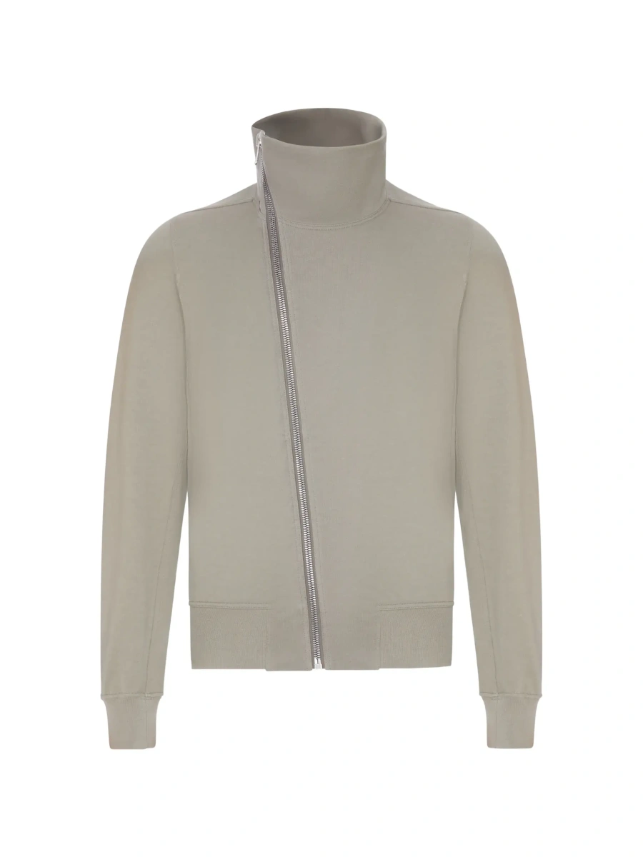 Hanorac Rick Owens gri din bumbac 'BAUHAUS JOGGER' - Img 5