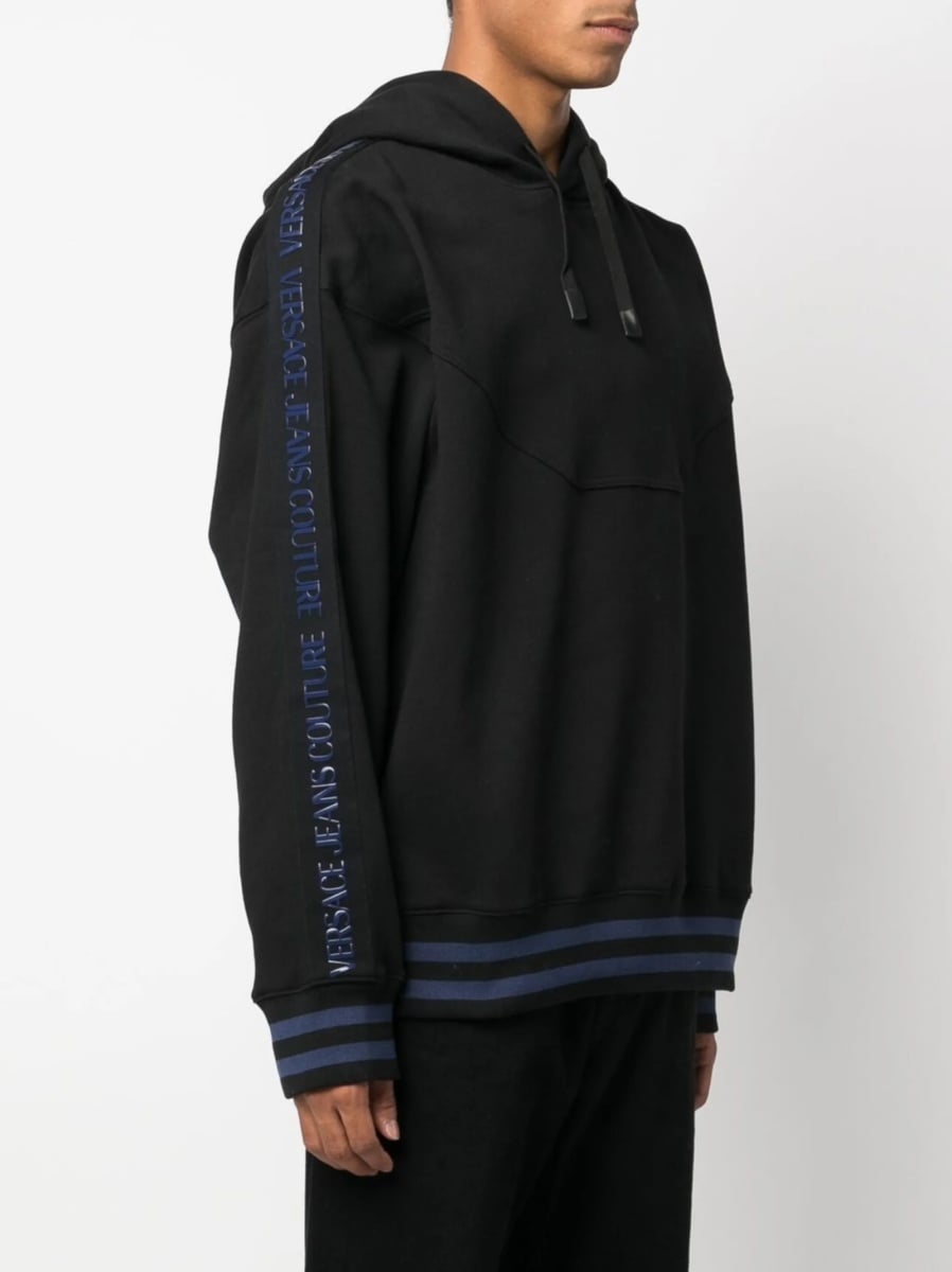 Hanorac Versace Jeans Couture negru - Img 3