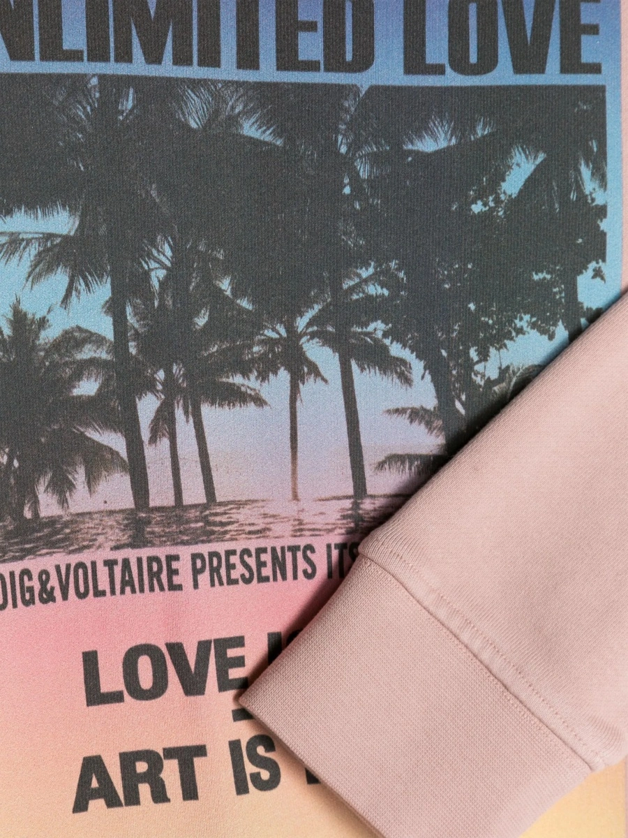 Hanorac Zadig &amp; Voltaire roz - Img 3