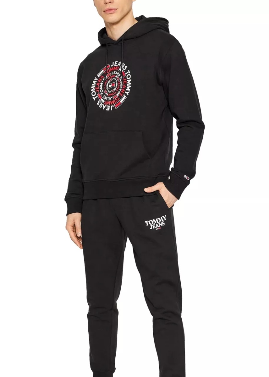 Hanorace Circular Graphic Hoodie DM0DM13288BDS - Img 2