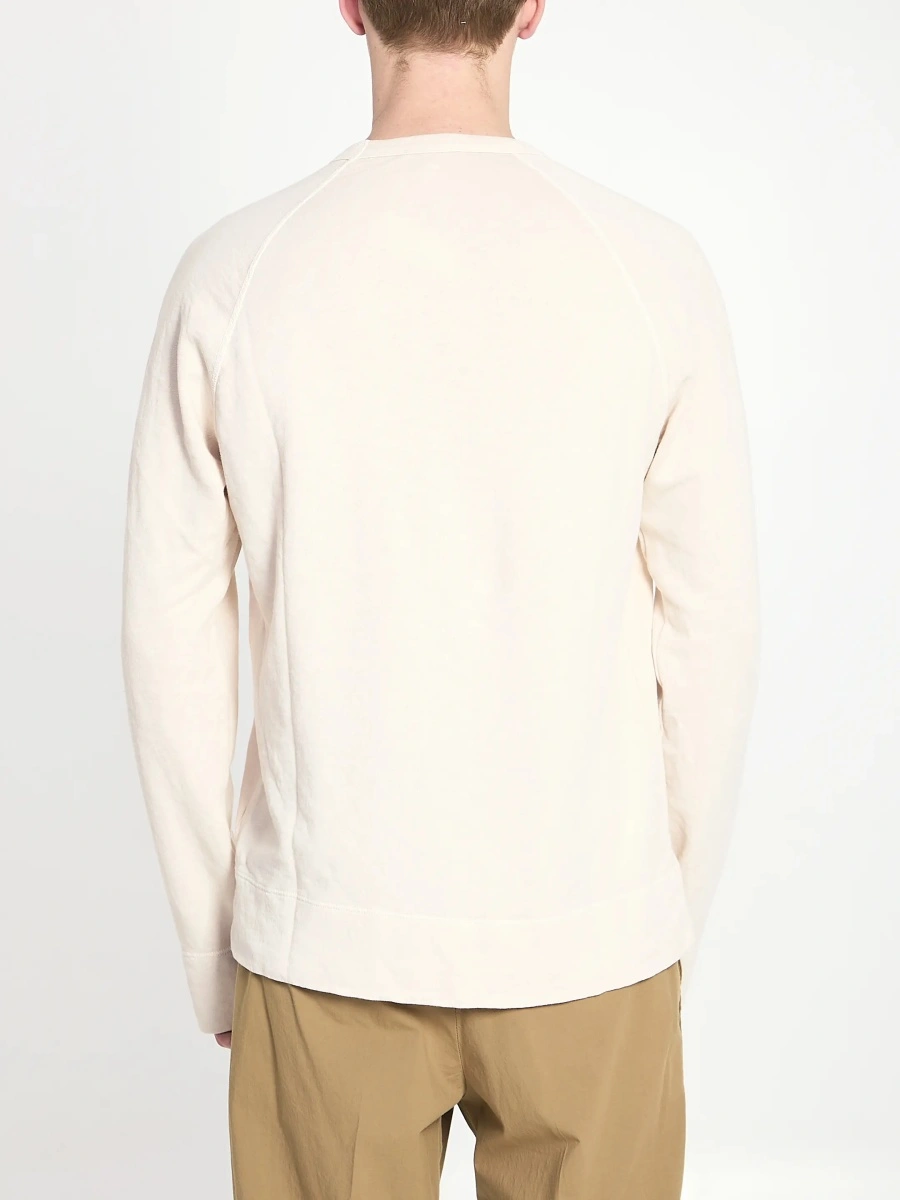 Hanorace Cotton Crewneck Sweatshirt - Img 4