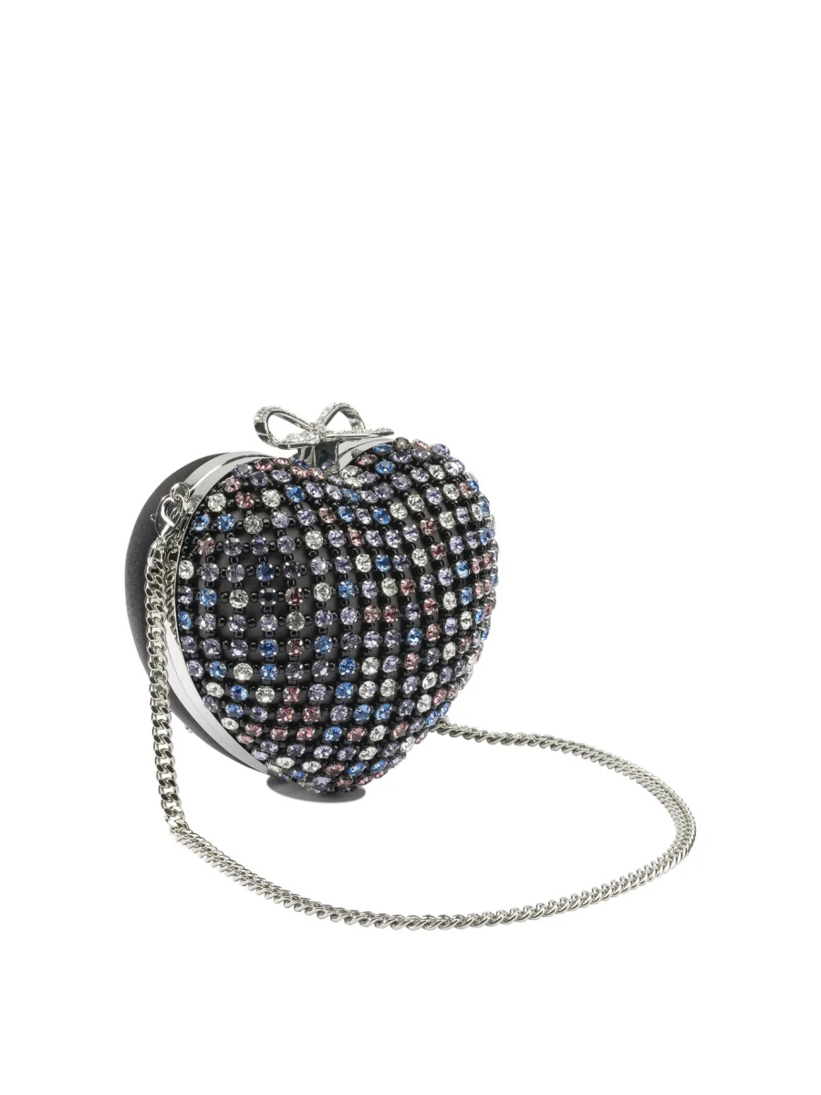Heart clutch with crystals - Img 2