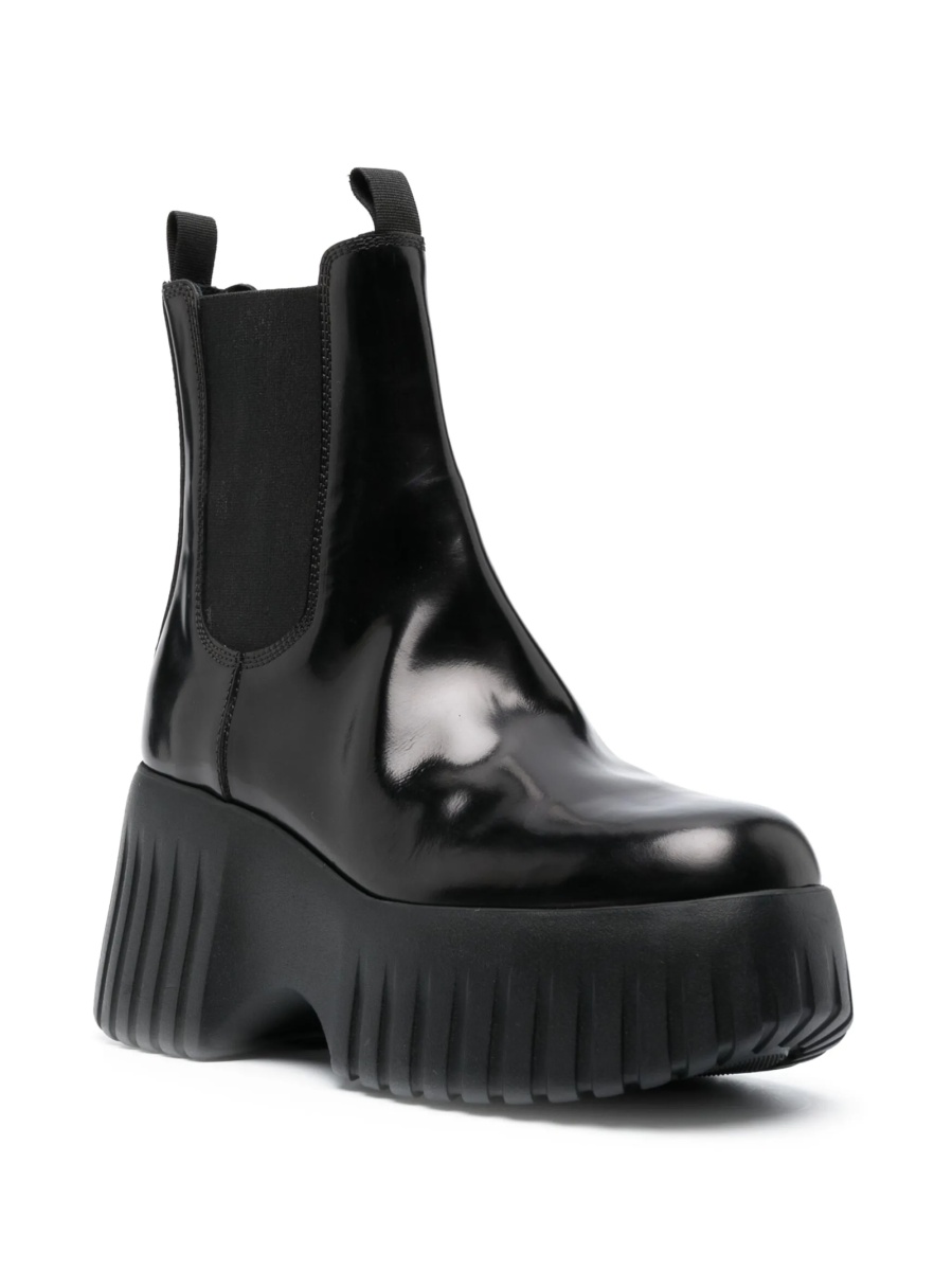 Incaltaminte Hogan neagra din piele - Img 2