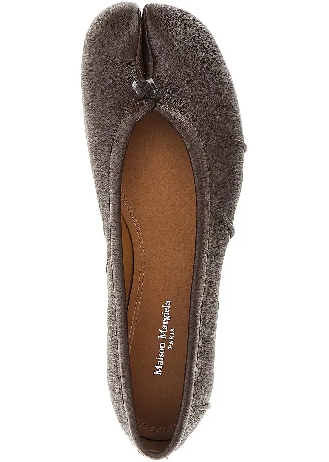 Incaltaminte Leather Tabi ballerinas - Img 4