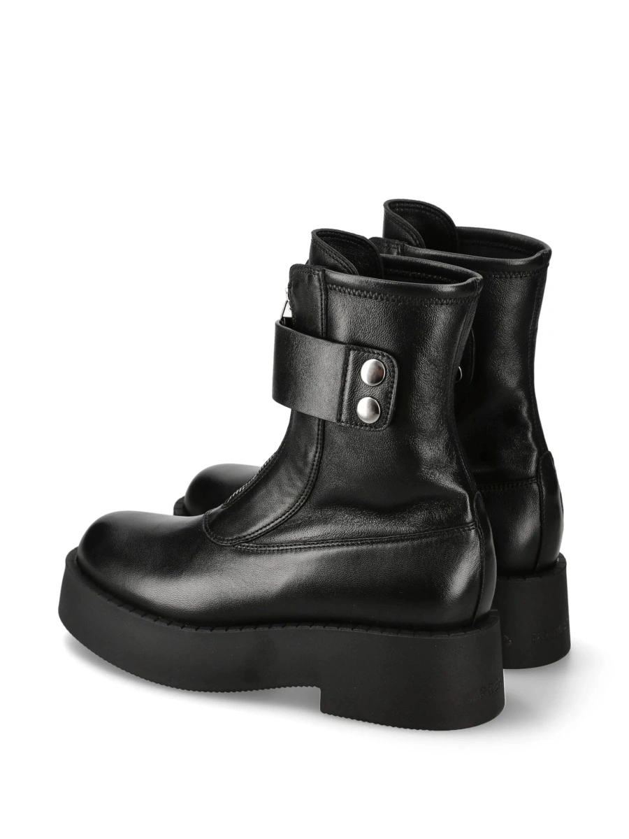 Incaltaminte Premiata neagra din piele - Img 3