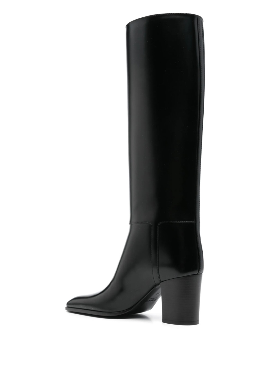 Incaltaminte Saint Laurent neagra din piele - Img 3