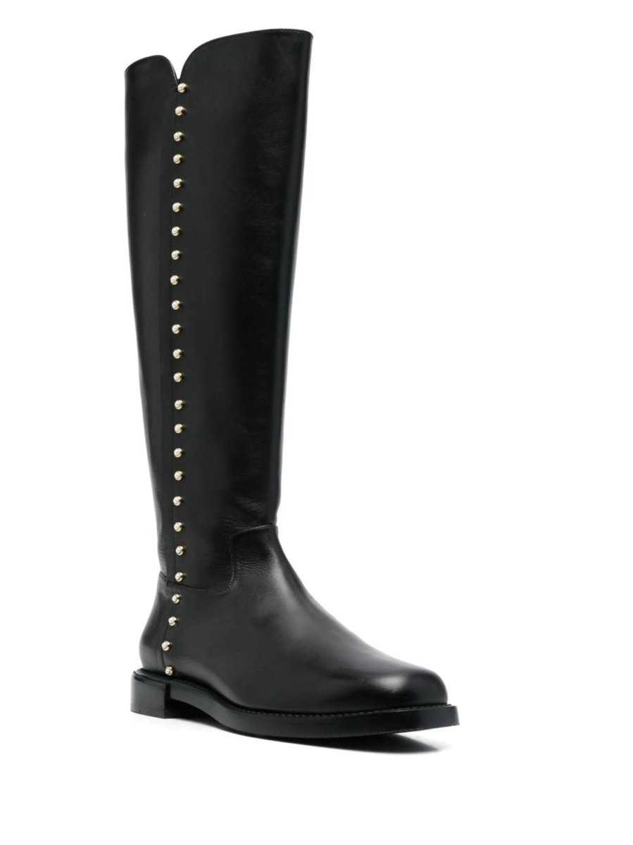 Incaltaminte Stuart Weitzman neagra din piele - Img 2